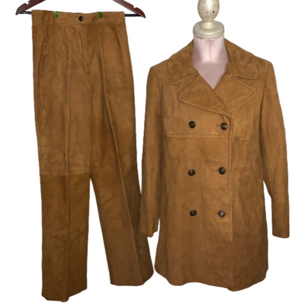 1960's/1970's Vintage Highlander Suede Suit